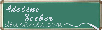 Adeline Weeber Visitenkarte
